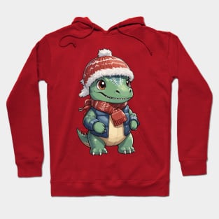 Winter Dino Hoodie